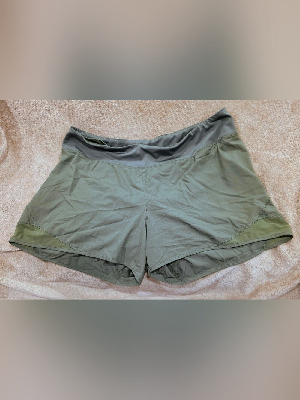 Old Navy Olive Green Athletic Shorts